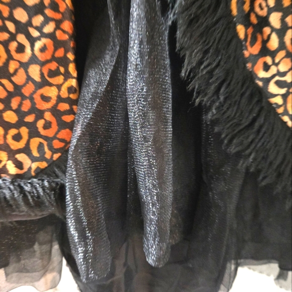 Leopard Dress Halloween Costume for Girls Dress and Tail XL (14-16) - Picture 4 of 6
